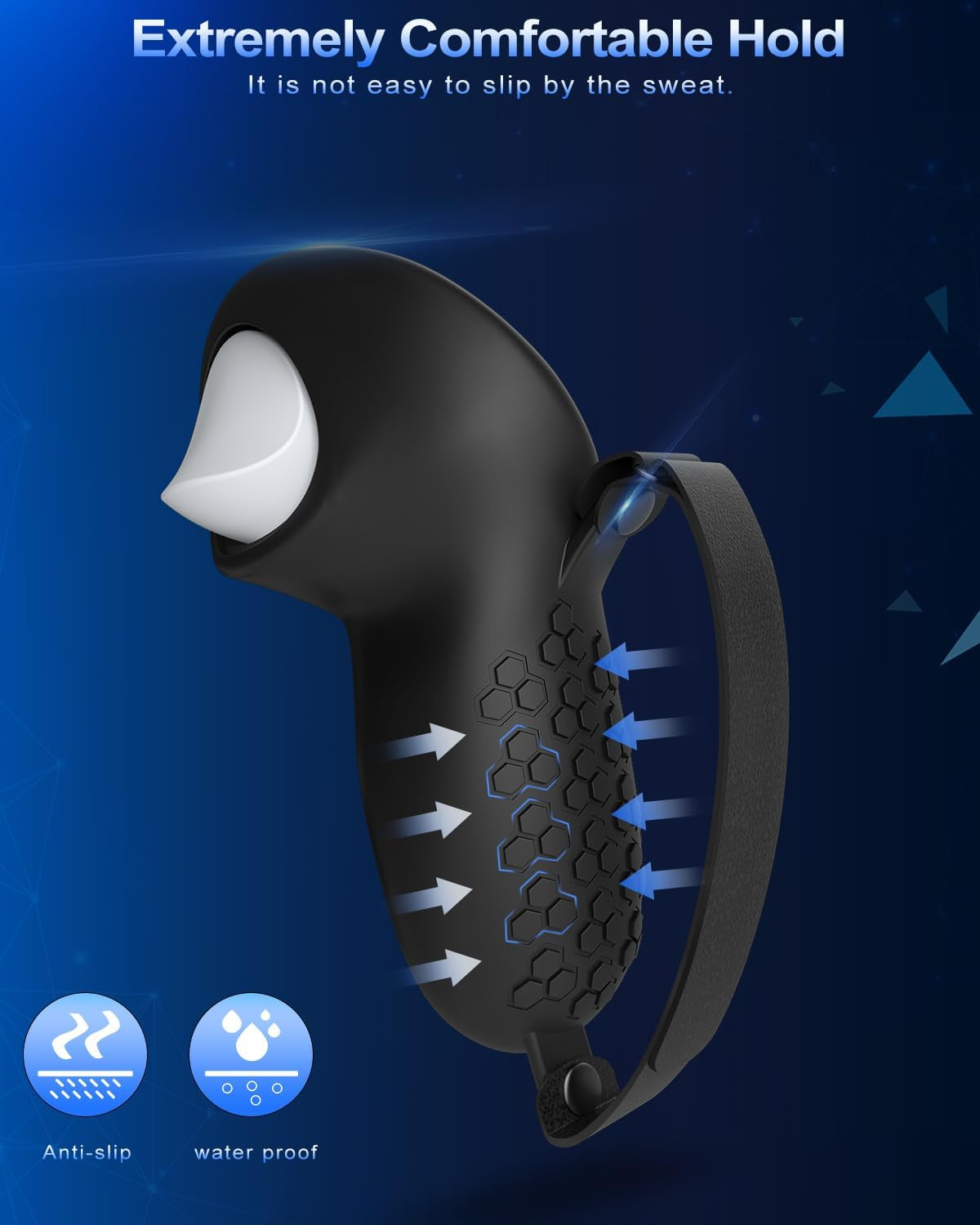 VR Controller Grip Covers for Oculus Quest 3