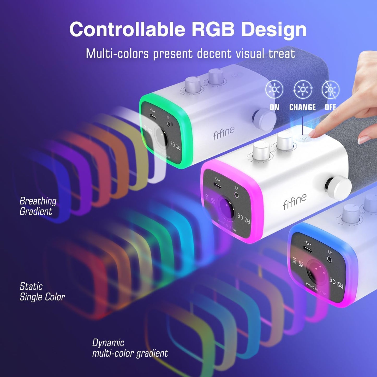 Premium Dual USB/XLR Gaming Microphone