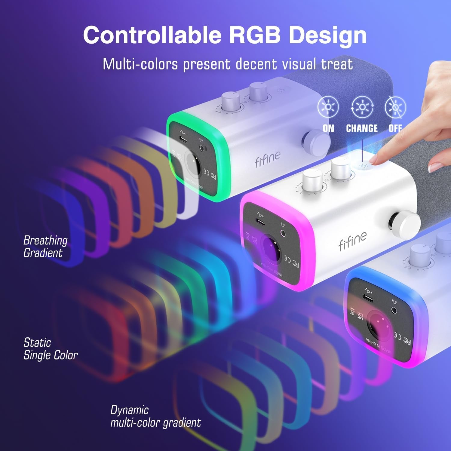 Premium Dual USB/XLR Gaming Microphone