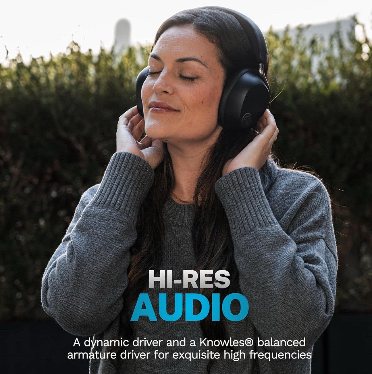 JLab ANC Over-Ear Wireless Headphones