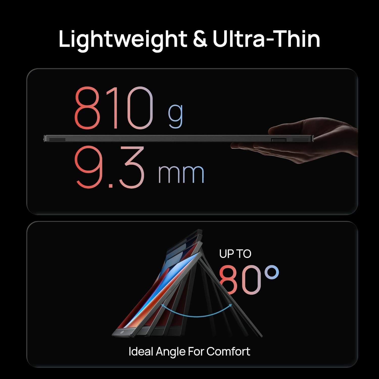 Ultra-Slim 144Hz Gaming Monitor 16.1"