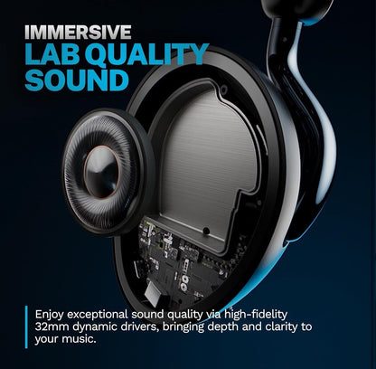 JLab ANC Over-Ear Wireless Headphones