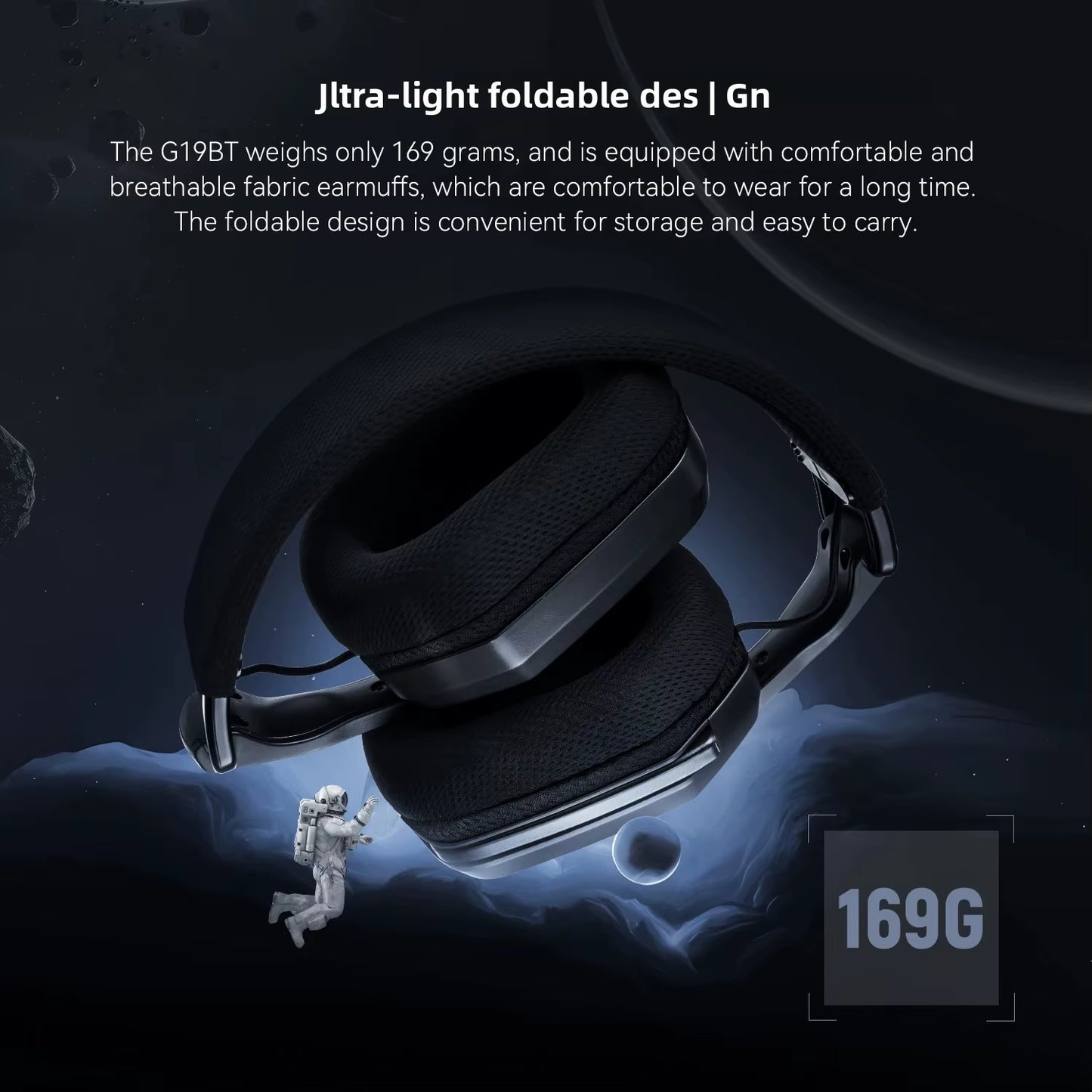 G19BT 2.4G Wireless Gaming Headset
