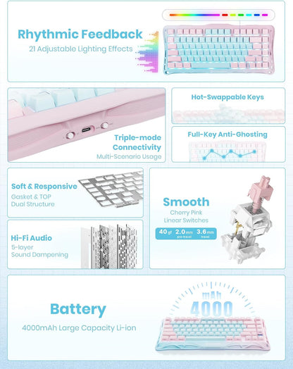 K1 Lite Pastel Keyboard