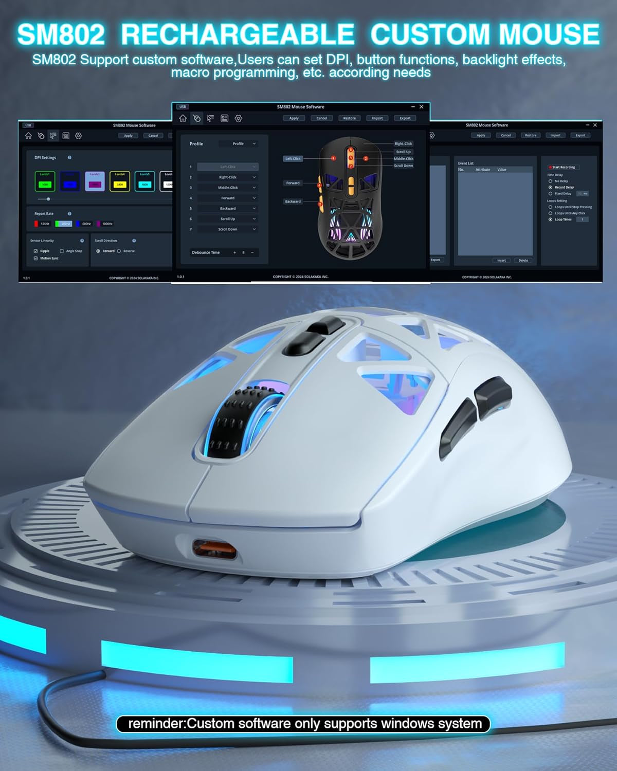 SM802 Gaming Mouse