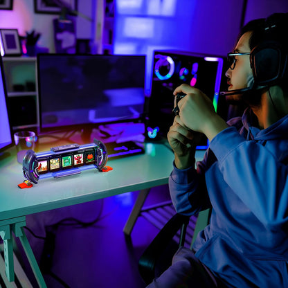 Divoom Times Gate Cyberpunk Desk Clock