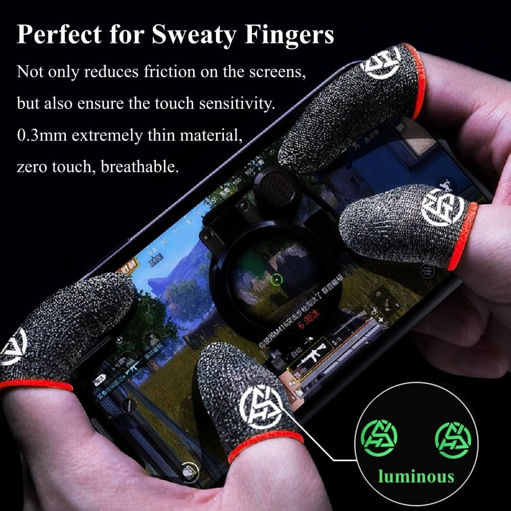Pro Gaming Finger Sleeves (10-Pack)
