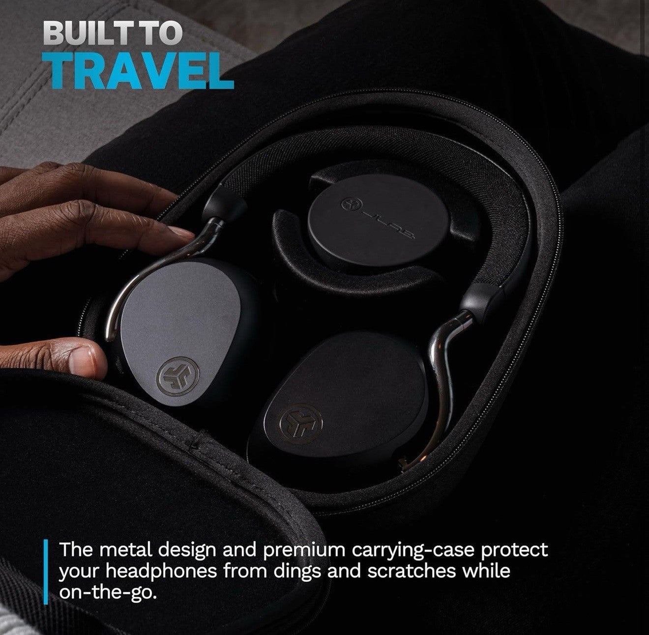 JLab ANC Over-Ear Wireless Headphones