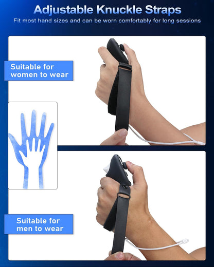 VR Controller Grip Covers for Oculus Quest 3