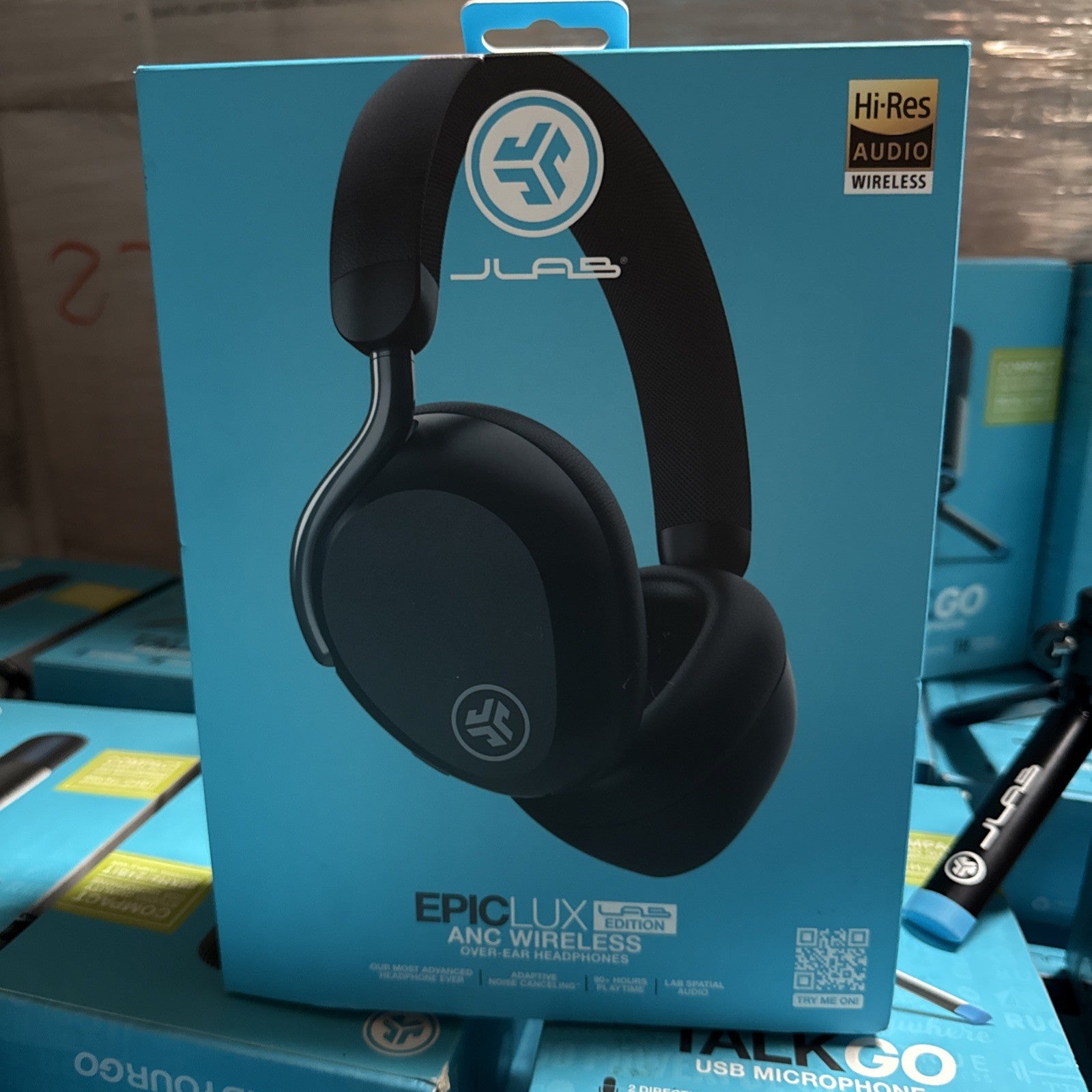 JLab ANC Over-Ear Wireless Headphones